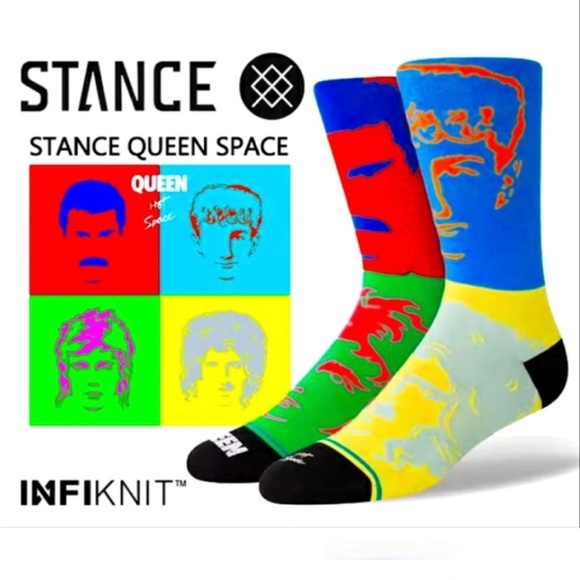 NWT Stance Queen Hot Space Socks
Colorblock 13" - Picture 1 of 13